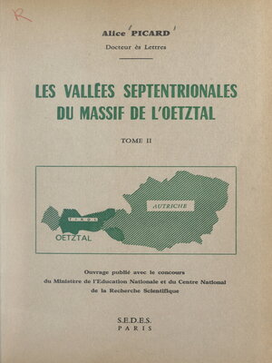 cover image of Les vallées septentrionales du massif de l'Œtztal (2)